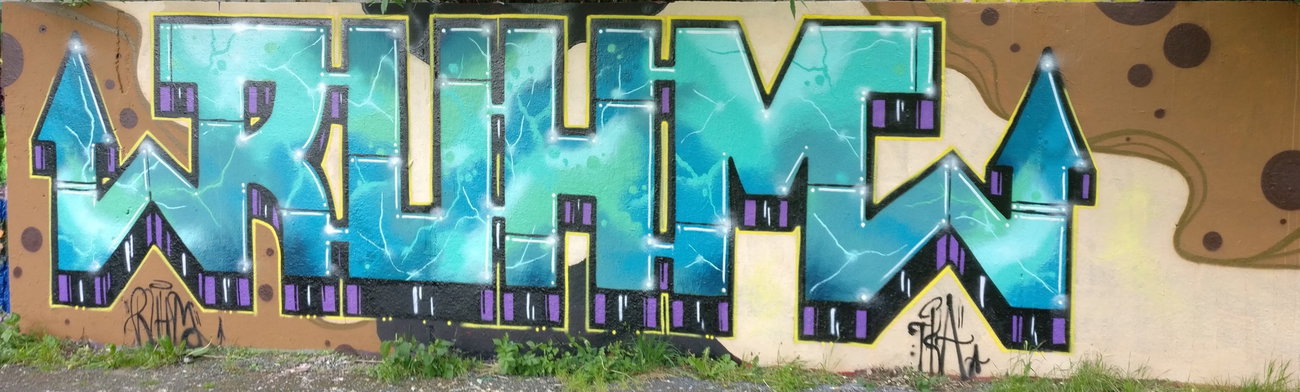 Graffiti Wall in Köln - Photo by Pentabarf - cgn, cologne, köln (2017)