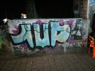 Graffiti in Kuta bali - Photo by Pentabarf - indonesia, indonesien, bali (2014)