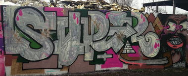 Graffiti Wall in Köln - Photo by Pentabarf - cgn, cologne, Köln (2018)