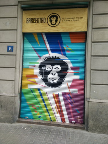 Graffiti in Barcelona - Photo by Pentabarf - Barcelona, Spanien, Spain