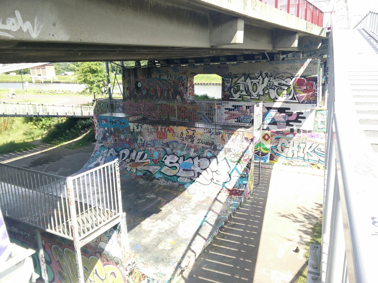 Graffiti Wall in Amsterdam - Photo by Pentabarf - amsterdam, Flevopark