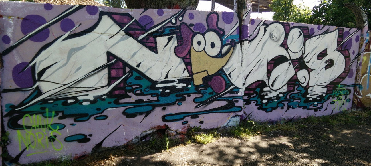 Graffiti Wall in Köln - Photo by Pentabarf - cgn, cologne, köln (2016)