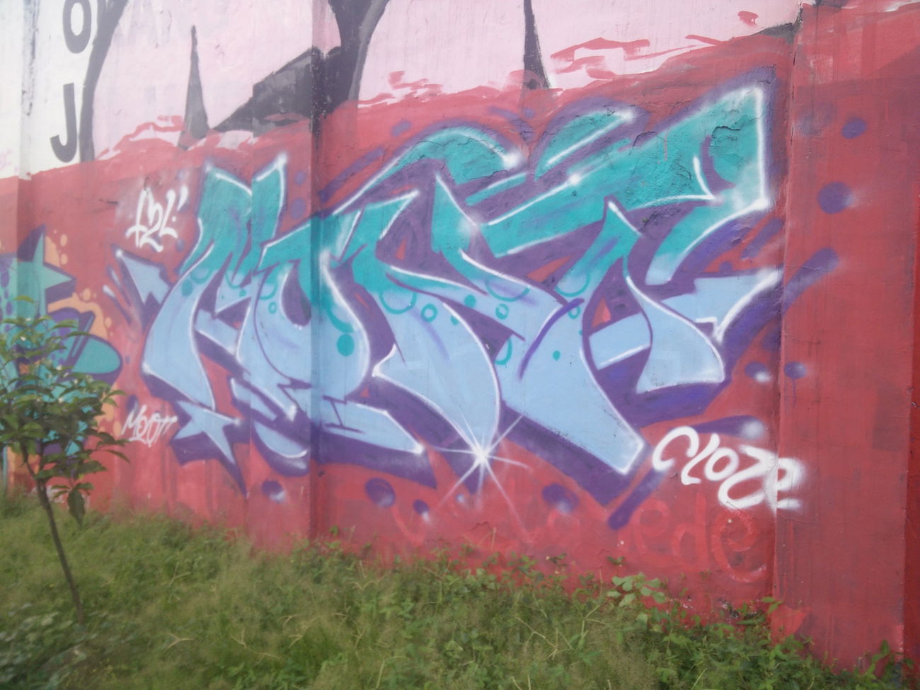 Graffiti Wall in Indonesia - Photo by Pentabarf - indonesia, indonesien, yogyakarta (2016)