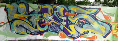 Graffiti Wall in Köln - Photo by Pentabarf - gremberg (2017)