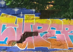 Graffiti Wall in Köln - Photo by Pentabarf - cgn, cologne, gremberg (2017)