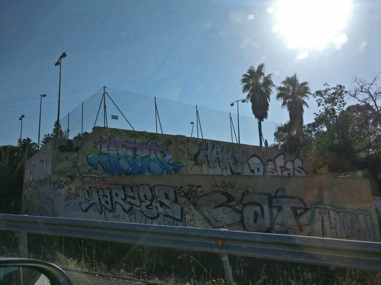 Graffiti Bombing in Alicante - Photo by Pentabarf - spain, alicante, swey
