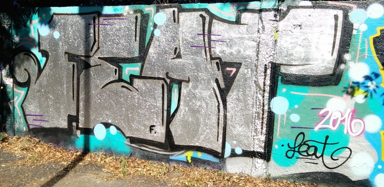 Graffiti Wall in Köln - Photo by Pentabarf - cgn, cologne, köln (2016)