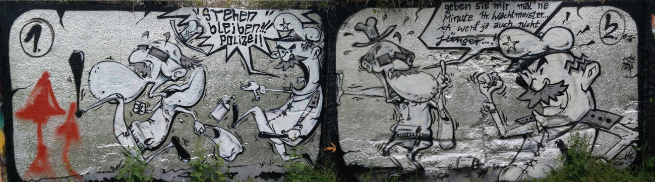 Graffiti Wall in Köln - Photo by Pentabarf - cgn, cologne, köln (2016)