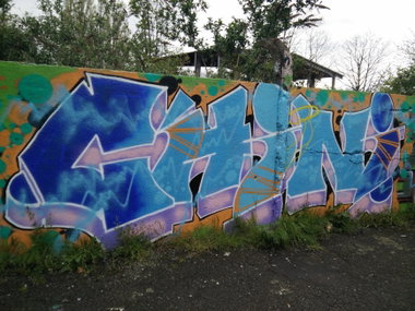Graffiti Wall in Köln - Photo by Pentabarf - cgn, cologne, köln (2016)