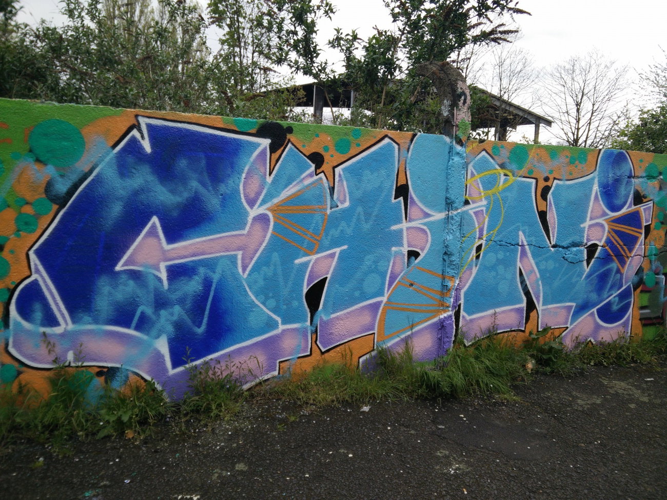 Graffiti Wall in Köln - Photo by Pentabarf - cgn, cologne, köln (2016)