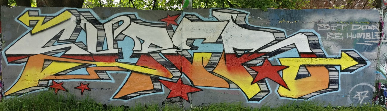 Graffiti Wall in Köln - Photo by Pentabarf - cgn, cologne, köln (2017)