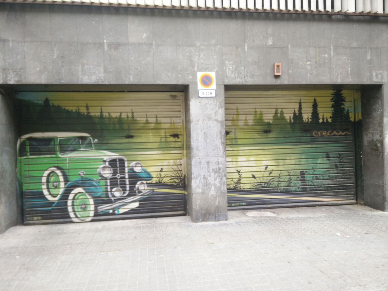 Graffiti Wall in Barcelona - Photo by Pentabarf - Barcelona, Spanien, Spain