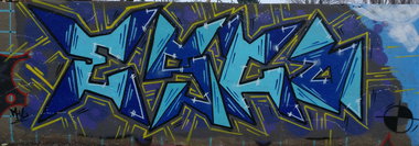 Graffiti Wall in Köln - Photo by Pentabarf - cgn, cologne, köln (2017)