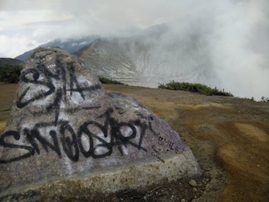 Graffiti in Tamansari Licin Banyuwangi - Photo by Pentabarf - indonesia, indonesien, java