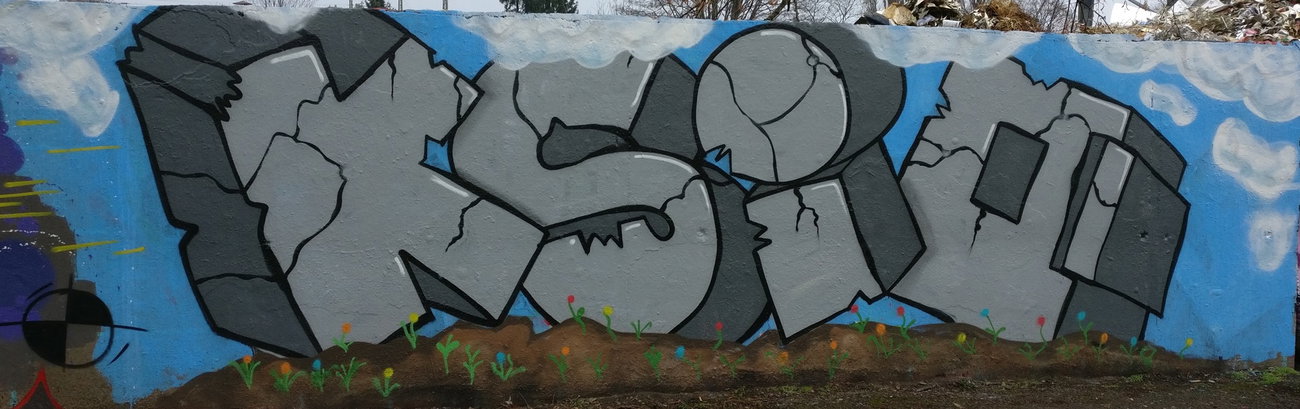 Graffiti Wall in Köln - Photo by Pentabarf - cgn, cologne, köln (2017)