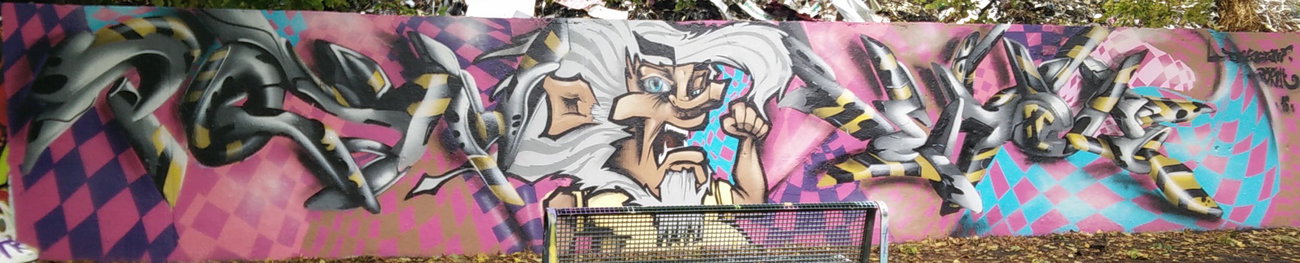 Graffiti Wall in Köln - Photo by Pentabarf - cgn, cologne, köln (2016)