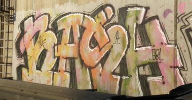 Graffiti in Erftstadt - Photo by Pentabarf - A1, Erftstadt, bash581 (2014)