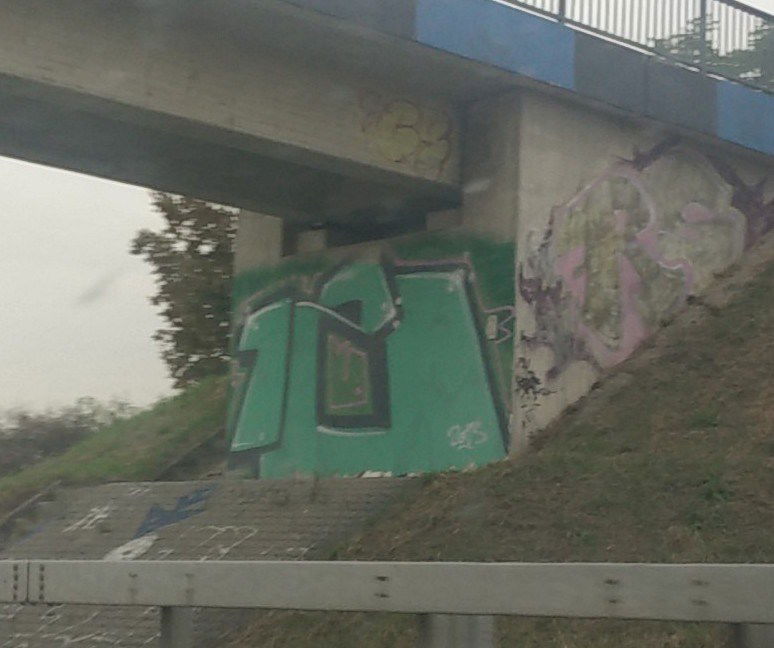 Graffiti Wall in Heidelberg - Photo by Pentabarf - A656, Heidelberg, CKS12