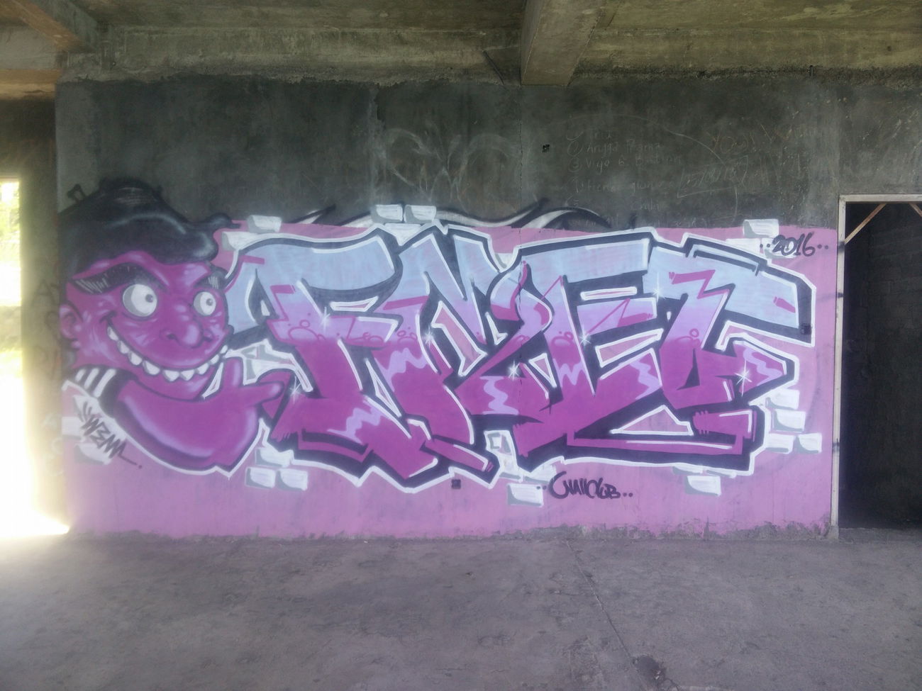 Graffiti in Indonesia - Photo by Pentabarf - indonesia, indonesien, lombok (2016)