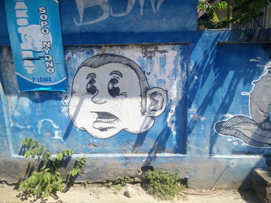 Graffiti Street Art in Indonesia - Photo by Pentabarf - indonesia, indonesien, lombok