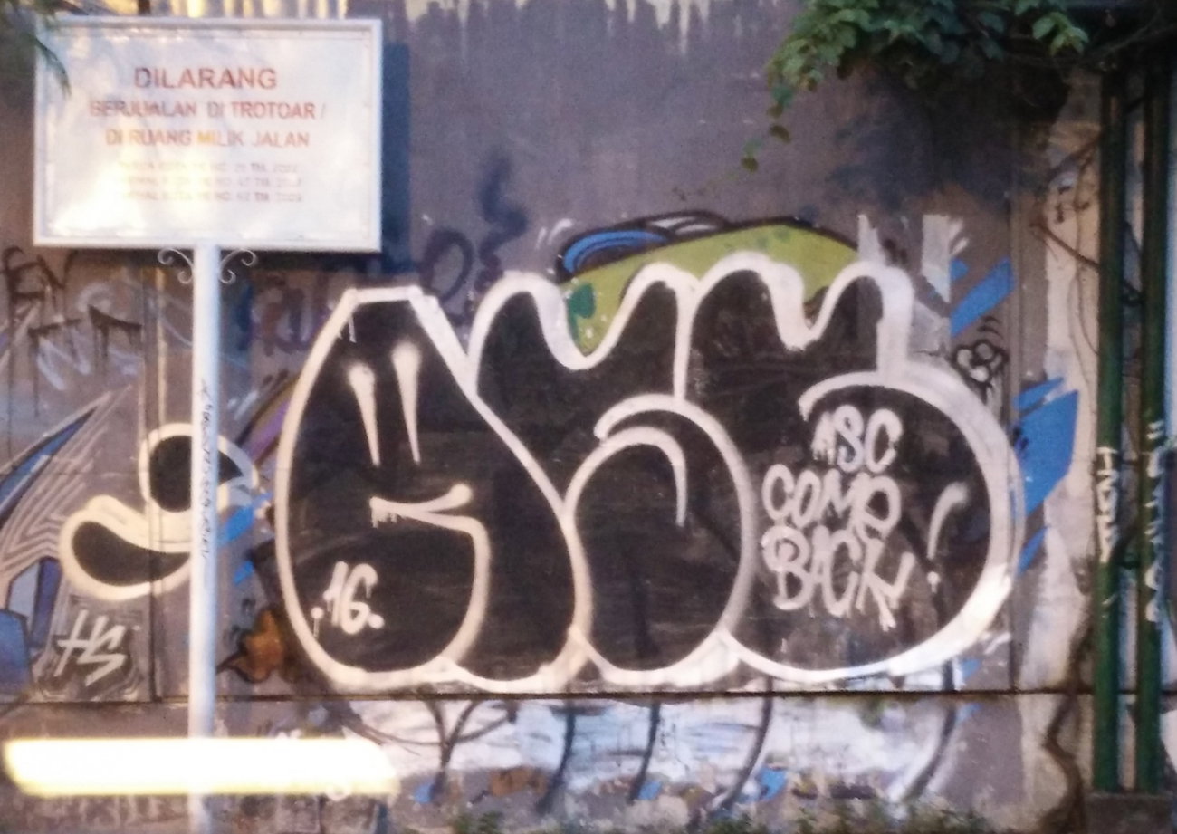 Graffiti in Indonesia - Photo by Pentabarf - indonesia, indonesien, yogyakarta (2016)