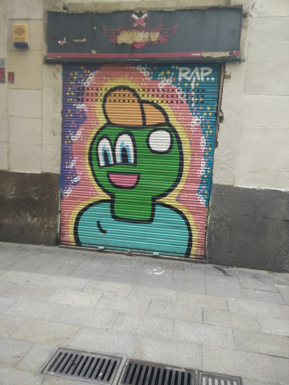 Graffiti in Barcelona - Photo by Pentabarf - barcelona, spain, character