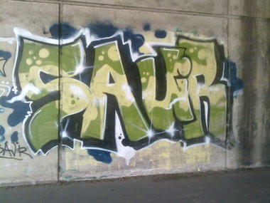 Graffiti Wall in Köln - Photo by Pentabarf - Savir, Cologne, Köln