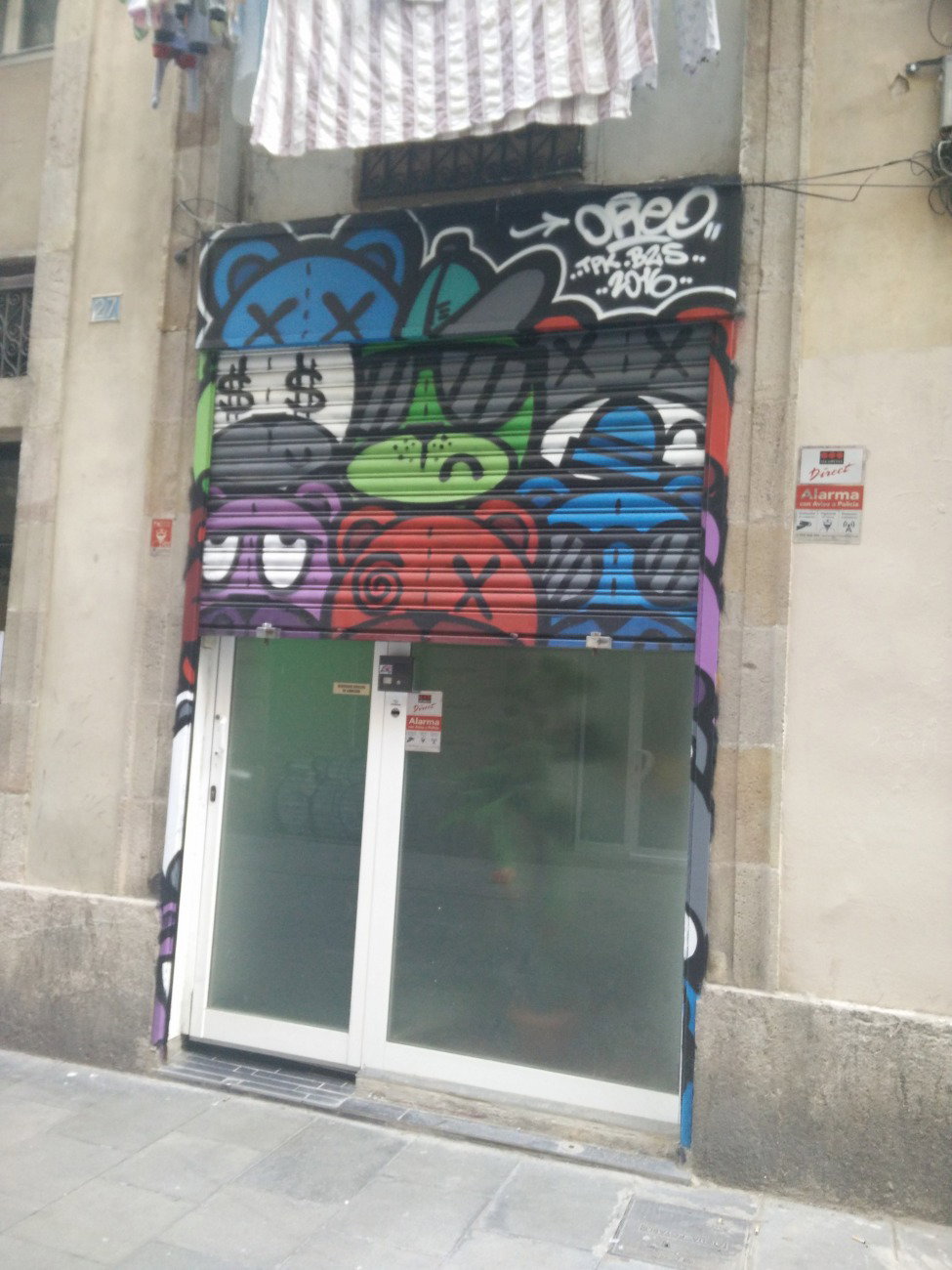 Graffiti in Barcelona - Photo by Pentabarf - barcelona, spain, character (2016)