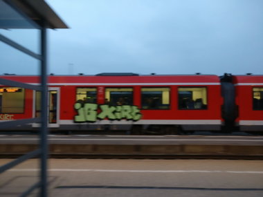Graffiti in Euskirchen - Photo by Pentabarf - rb24, euskirchen, jb (2017)