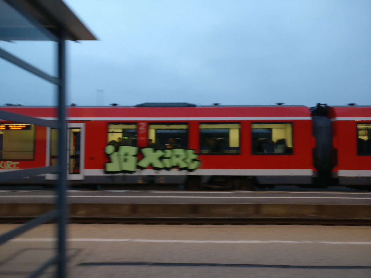 Graffiti in Euskirchen - Photo by Pentabarf - rb24, euskirchen, jb (2017)