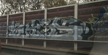 Graffiti in Deutschland - Photo by Pentabarf - A555, kid, km