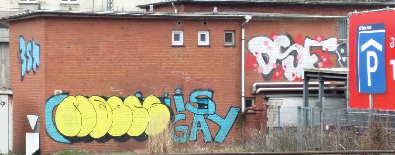 Graffiti Bombing in Hamburg hbf - Photo by Pentabarf - hamburg, hbf (2018)