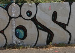Graffiti Wall in Köln - Photo by Pentabarf - cgn, cologne, Köln (2018)