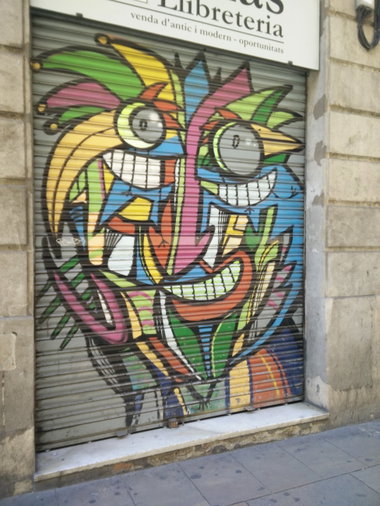 Graffiti in Barcelona - Photo by Pentabarf - barcelona, spain, spanien