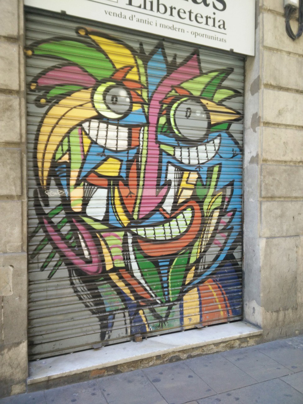 Graffiti in Barcelona - Photo by Pentabarf - barcelona, spain, spanien