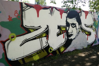 Graffiti Wall in Köln - Photo by Pentabarf - cgn, cologne, köln (2016)