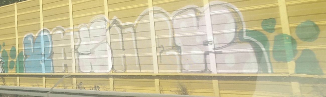 Graffiti in Oberhausen - Photo by Pentabarf - A42, essen, oberhausen