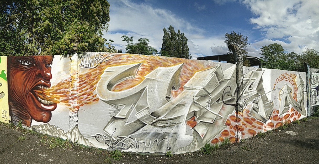 Graffiti Wall in Köln - Photo by Pentabarf - cgn, köln, cologne (2015)