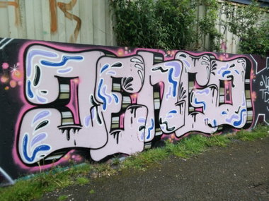 Graffiti Wall in Köln - Photo by Pentabarf - cgn, cologne, köln (2016)