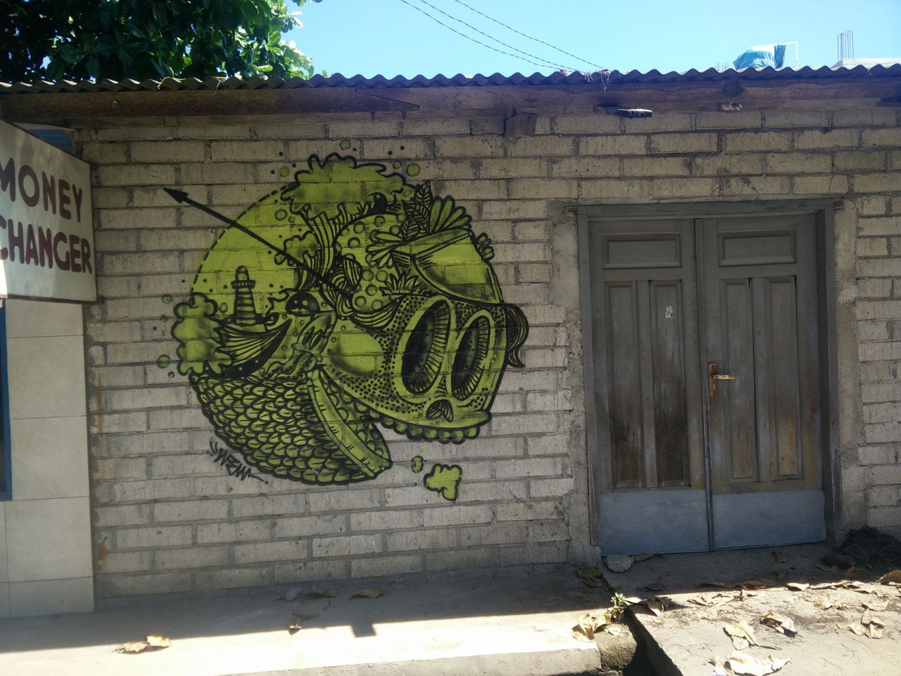 Graffiti Street Art in Indonesia - Photo by Pentabarf - indonesia, indonesien, lombok (2016)