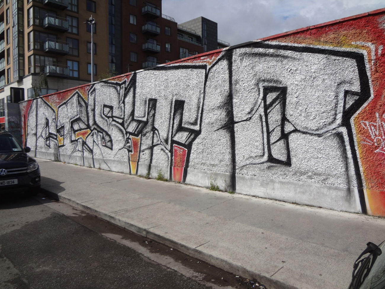 Graffiti Wall in Dublin - Photo by Pentabarf - irland, ireland, dublin (2012)