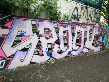 Graffiti Wall in Köln - Photo by Pentabarf - cgn, cologne, köln (2016)
