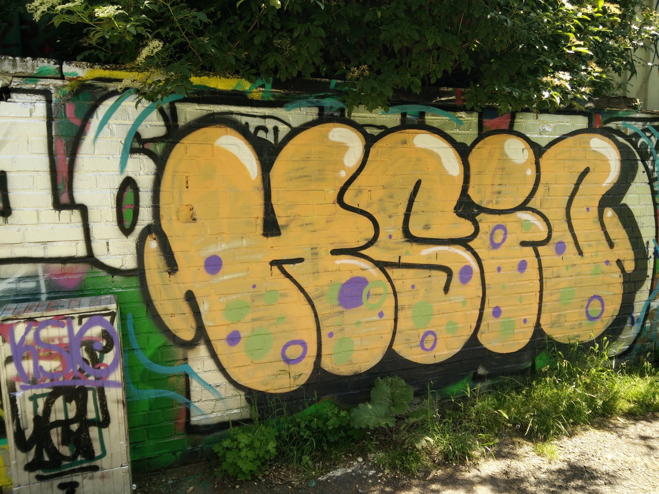Graffiti Wall in Köln - Photo by Pentabarf - cgn, cologne, köln (2016)