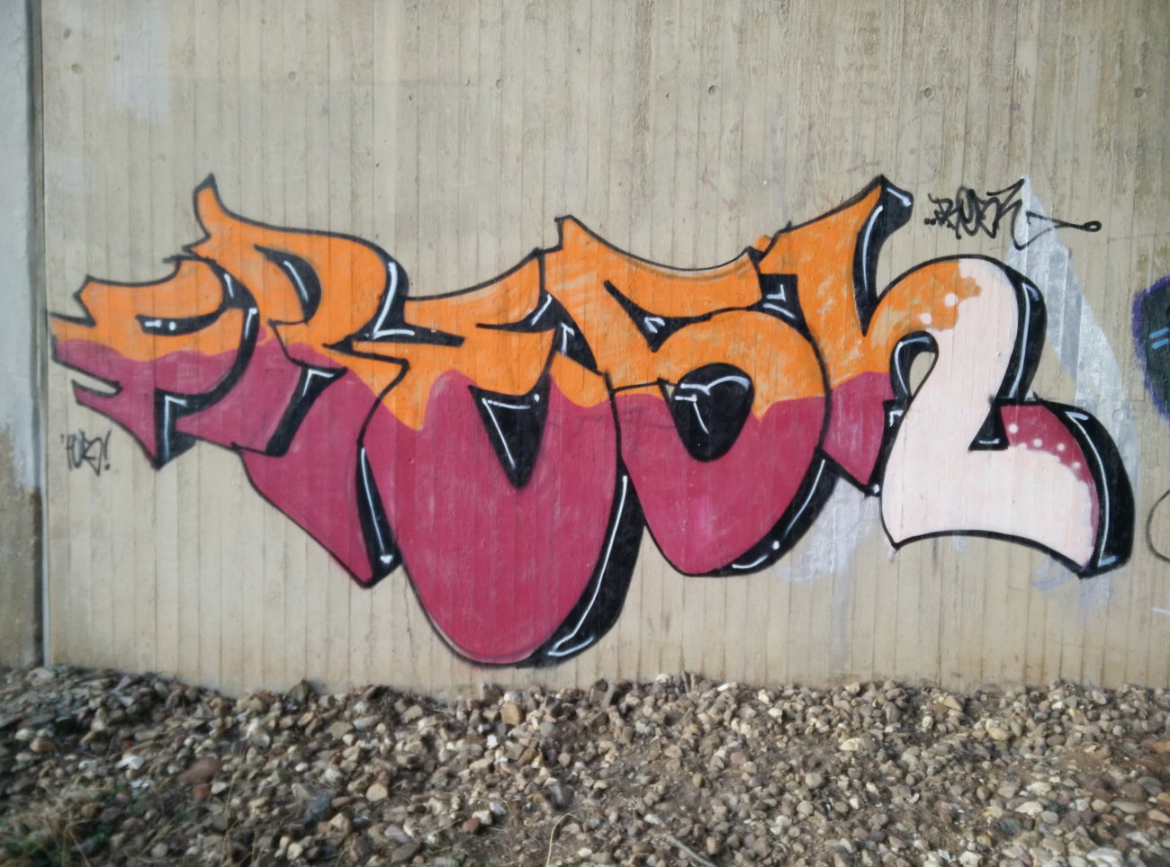 Graffiti Wall in Deutschland - Photo by Pentabarf - Fresh, HOS, A1