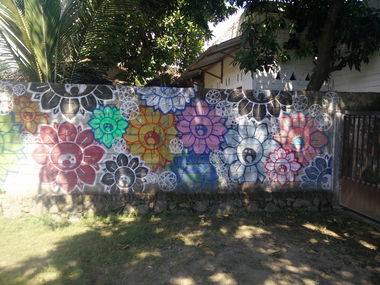 Graffiti Wall in Indonesia - Photo by Pentabarf - indonesia, indonesien, lombok