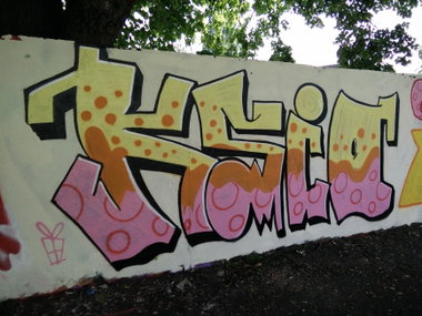 Graffiti Wall in Köln - Photo by Pentabarf - cgn, cologne, köln (2016)