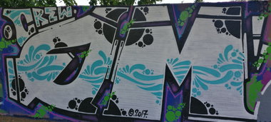 Graffiti Wall in Köln - Photo by Pentabarf - cologne, cgn, köln