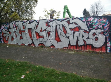 Graffiti Wall in Köln - Photo by Pentabarf - cgn, köln, cologne (2015)