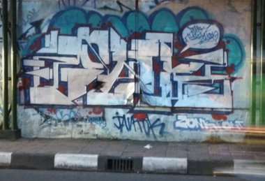 Graffiti in Indonesia - Photo by Pentabarf - indonesia, indonesien, yogyakarta