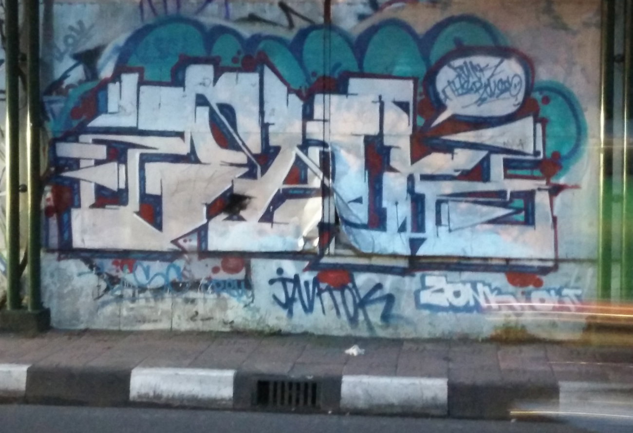 Graffiti in Indonesia - Photo by Pentabarf - indonesia, indonesien, yogyakarta